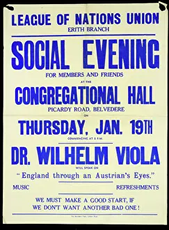 Congregational: Social Evening