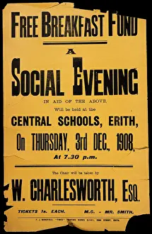 Charlesworth: A Social Evening in aid of the Free Breakfast Fund