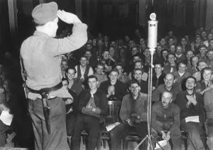 Measures: Social evening for workers at the Westwall, 1939