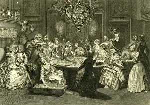 The John Barrett Collection: Social gathering in Amsterdam, Netherlands