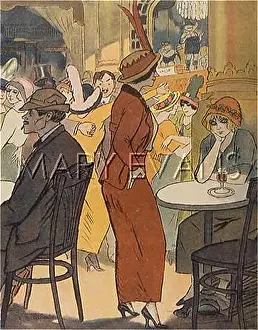 Aren T: SOCIAL/NOT DANCING 1913