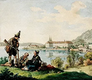 Tegernsee: Social scene at Tegernsee, Germany