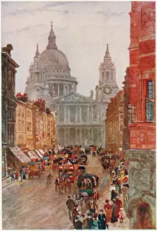 Ludgate: SOCIAL/ST PAUL'S 1905