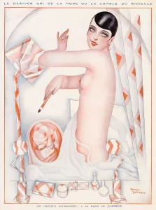 Frenchwoman: SOCIAL/WOMAN BATHING