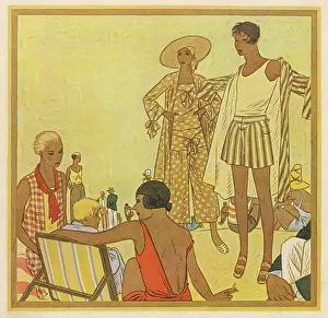 Trouville: SOCIALISING AT BEACH