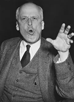 Testified: Socialist Norman Thomas before the House Foreign