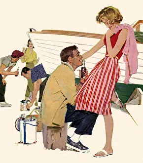 Gatherings: Socialites having Cola