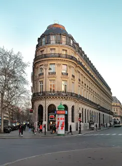Haussmann: Societe Generale, Boulevard Haussmann, Paris, France