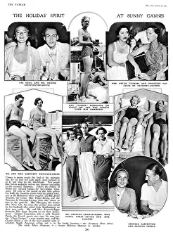 Princesse: Society at Cannes, 1935