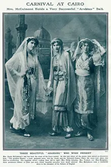 Burgoyne: Society at a carnival in Cairo