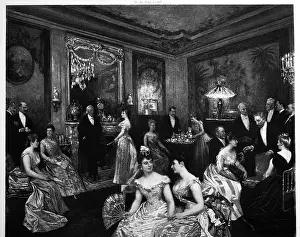 Society cocktail party