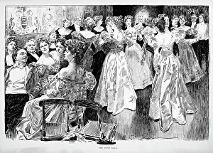 Dressy: Society people at a Hunt Ball