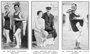 Seaview: Society people at Seaview