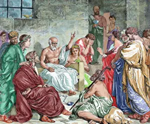 Poisoned: Socrates, Classical Greek Athenian philosopher