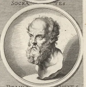 4th Century Bc: Socrates, Greek philosopher from Athens, c. -