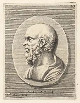 Iconografia: Socrates, Greek philosopher and founder of Western