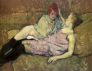 Props: Sofa, by Toulouse-Lautrec