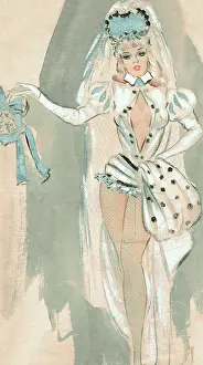 Hostess: Sofia - Murray's Cabaret Club costume design