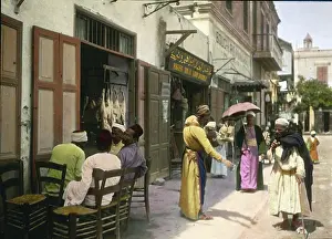 Peddlers: Soft drink seller and beggar in Heluan