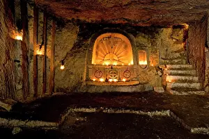 Diable: Soissonnais - small monastery and farm