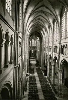 Gervais: Soissons, Aisne - Cathedral interior