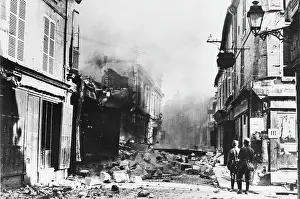 Rheims: Soissons ruins WWI