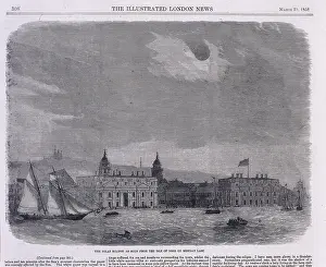 Viewed: Solar eclipse seen over the Royal Observatory