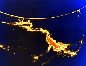 Flare: Solar flare - X-ray image. NASA