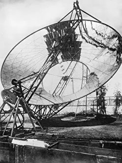 Pumps: Solar steam engine, 1927