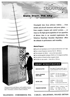 Solartron: Solartron Air Data Tape Recorders - Reproducers