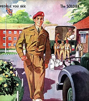 Look & Learn Nursery Material: The Soldier
