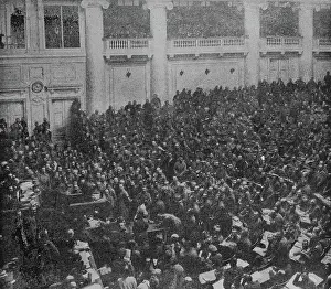 Tauride: Soldier delegates, Duma, photograph