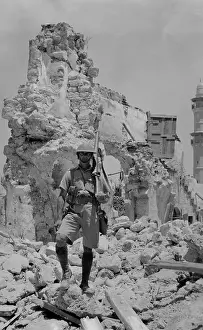 Aviv: Soldier in destroyed house in Jaffa