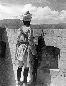 Outlook: Soldier of the English native troops, 1942