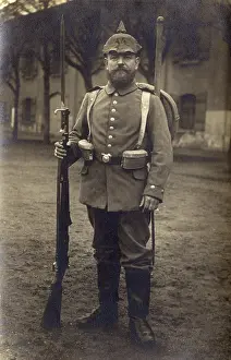 Bayoneted: Soldier of the German 14th Regiment, WW1