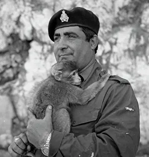 Tony Boxallfrps: Soldier holding a monkey