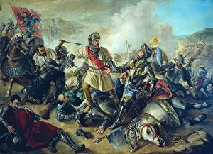 Frenchwomen: The soldier Juan de Urbieta taking prisoner the