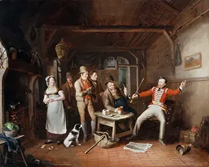 Additional: A Soldier relating his exploits in a tavern, 1821