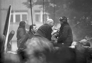 Crewman: Soldier - tank crewman - protesters - debate - discussion