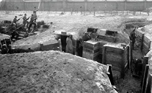 Mortars: Soldier training in Berlin, 1916