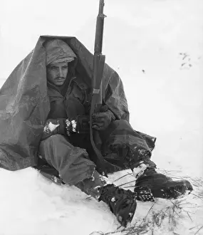 East Asia: Soldier of the U.S. 19th Infantry Regiment uses