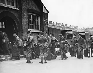 Baggage: Soldiers of the 1st Battalion Grenadier Guards