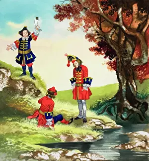 Dejected: The Three Soldiers