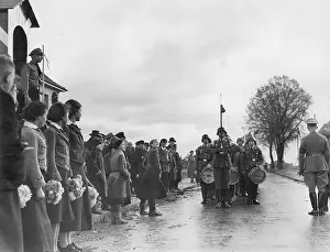 Limits: Soldiers of the armed forces enter a new location, 1937
