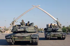 Abrams: Soldiers in an Army Abrams Tank pose for ?