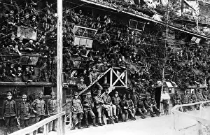 Austria Hungary: Soldiers in their billet, 1917