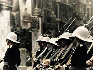 Margaret Monck: Soldiers at Coronation George VI