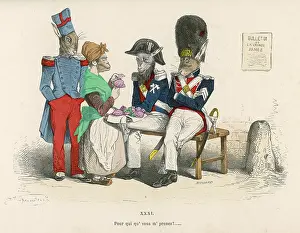 Buttonholes: SOLDIERS AND GIRL