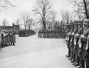 Rathenower: Soldiers of the guard battalion in Berlin, 1939