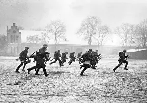 Apprentices: Soldiers of the National Defense Force during an exercise